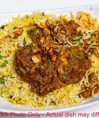 Chicken Biryani with raita